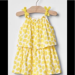 Baby Gap Lemon Spring Summer Dress